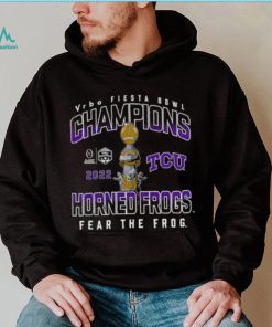 Tcu Horned Frogs Fanatics Branded College Football Playoff 2022 Fiesta Bowl Champions Hometown Shirt