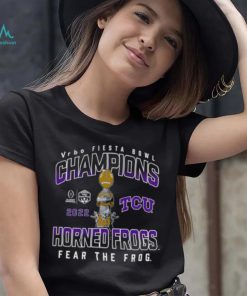 Tcu Horned Frogs Fanatics Branded College Football Playoff 2022 Fiesta Bowl Champions Hometown Shirt