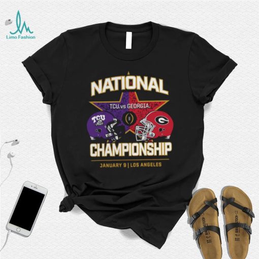 Tcu horned frogs vs. Georgia Bulldogs college Football playoff 2023 national championship shirt