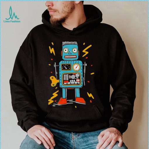 Techno Robot art shirt