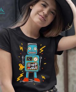 Techno Robot art shirt