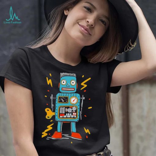 Techno Robot art shirt