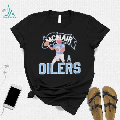 Tennessee Titans steve mcnair oilers shirt