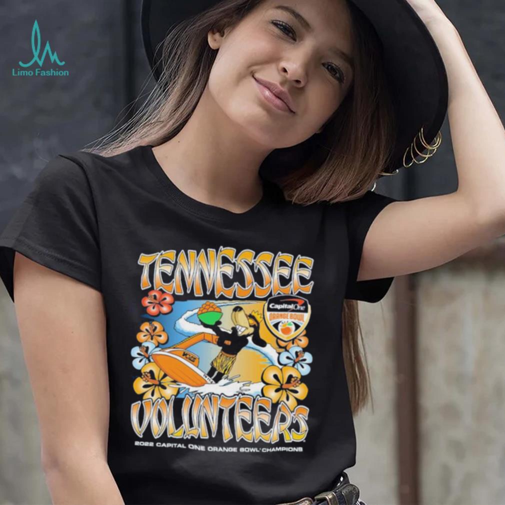 Tennessee volunteers 2022 capital one orange bowl champions shirt Tennessee volunteers 2022 capital one orange bowl champions shirt