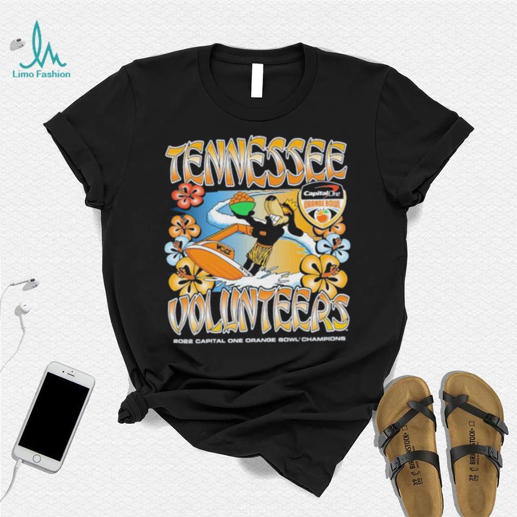 Tennessee volunteers 2022 capital one orange bowl champions shirt Tennessee volunteers 2022 capital one orange bowl champions shirt