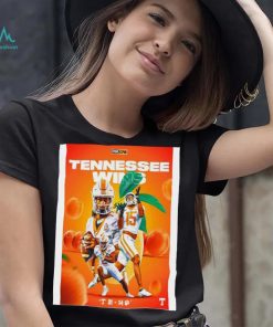 Tennessee win clemson 31 14 Tennessee take down clemson in miamI poster shirt