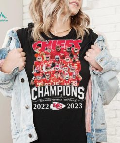 The Chiefs Champions American Football Conference 2022 2023 Super Bowl LVII Shirt