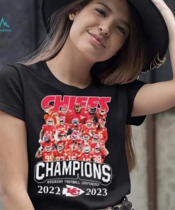 The Chiefs Champions American Football Conference 2022 2023 Super Bowl LVII Shirt