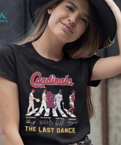 The Last Dance Cardinals Abbey Road Signatures Shirt