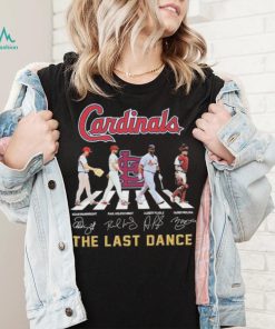 The Last Dance Cardinals Abbey Road Signatures Shirt