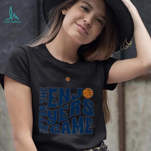 The enjo for year of the game enjoy basketball shirt