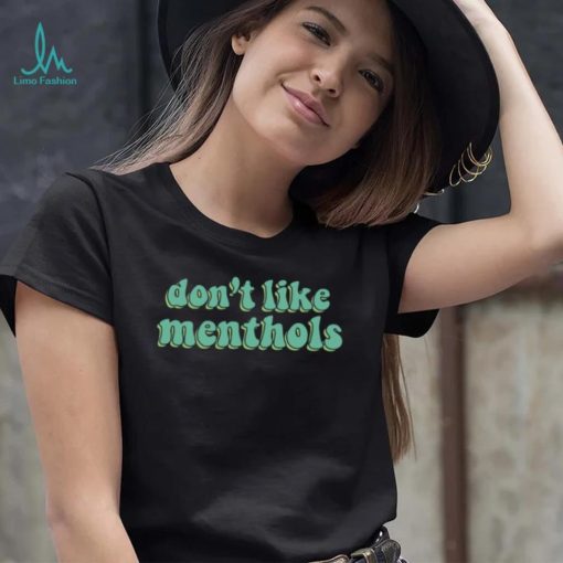 Typo Don’t Like Menthols Matty Healy shirt