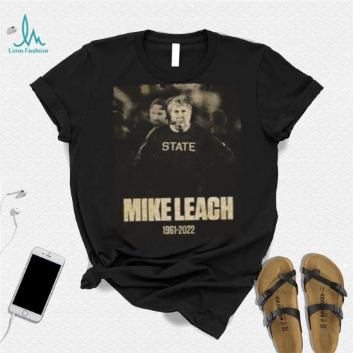 Vintage Retro Mike Leach T Shirt 1961 – 2022 T Shirt