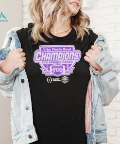 Vrbo fiesta bowl champions tcu horned frogs 2022 shirt