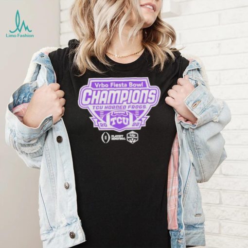 Vrbo fiesta bowl champions tcu horned frogs 2022 shirt