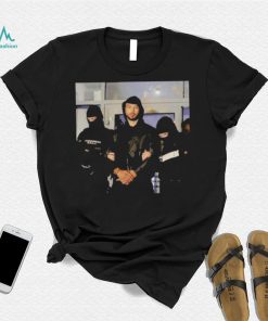 Wearable clothing merch andrew tate arrest shirt