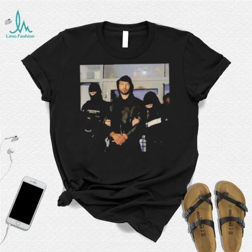 Wearable clothing merch andrew tate arrest shirt