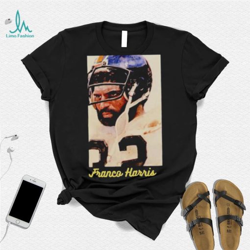 franco Harris NFL memories shirt