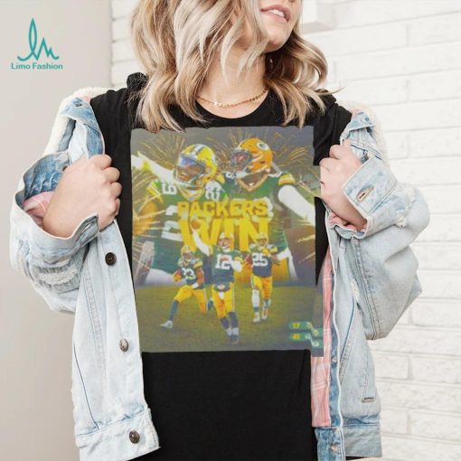 green Bay Packers win New Year’s Day fireworks shirt