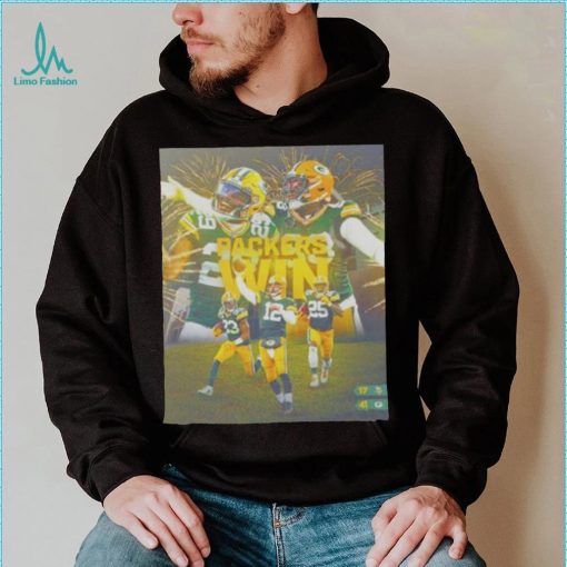 green Bay Packers win New Year’s Day fireworks shirt