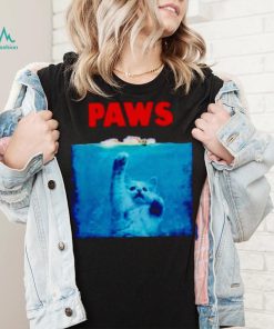 paws cat kitten meow parody shirt