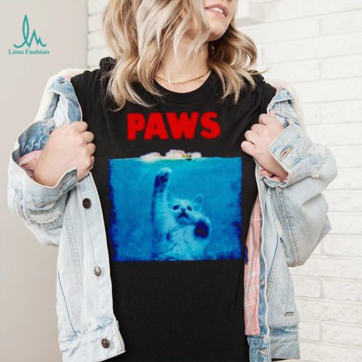 paws cat kitten meow parody shirt