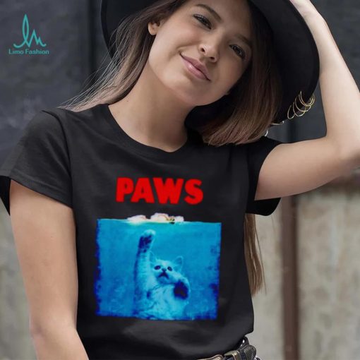 paws cat kitten meow parody shirt