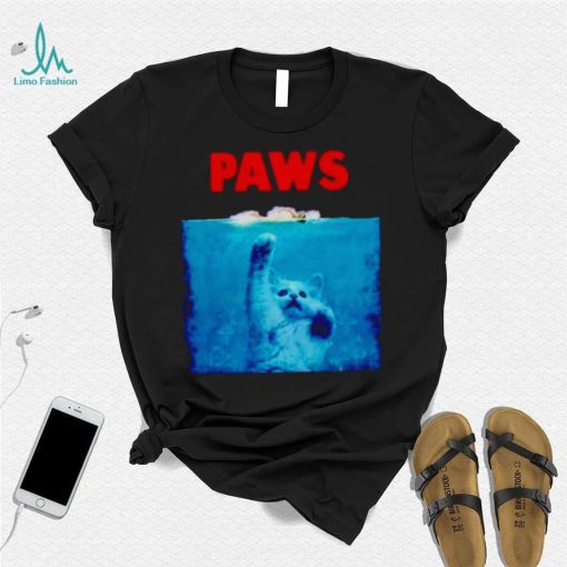 paws cat kitten meow parody shirt