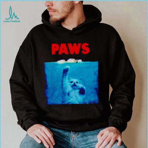 paws cat kitten meow parody shirt