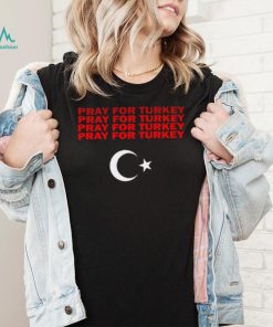 2023 Official PRAY FOR TURKEY T Shirt