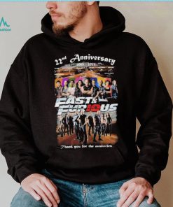 22nd Anniversary 2001 – 2023 Fast & Furious Thank You For The Memories T Shirt