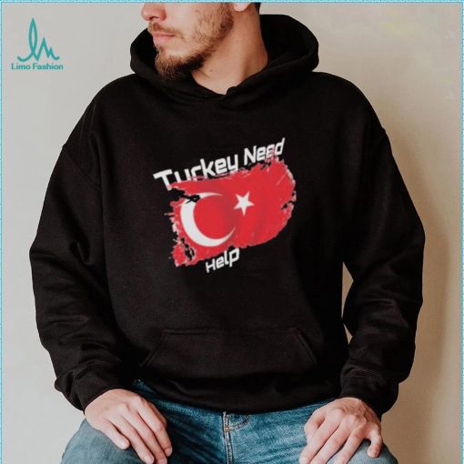 Adorable Pray for Turkey Need Help Powerful Earthquake T shirt