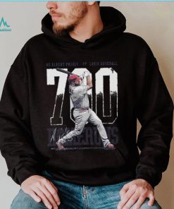 Albert Pujols St. Louis Baseball 700 Home Runs Bold Signature Shirt