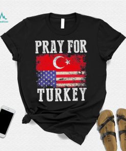 American Pray For Turkey Shirt