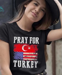 American Pray For Turkey Shirt