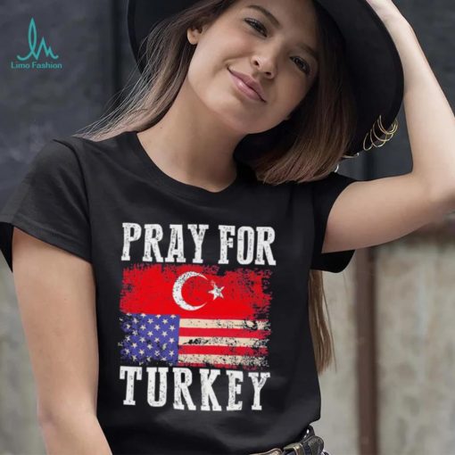 American Pray For Turkey Shirt