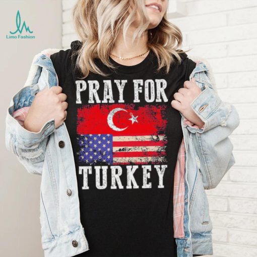 American Pray For Turkey Shirt