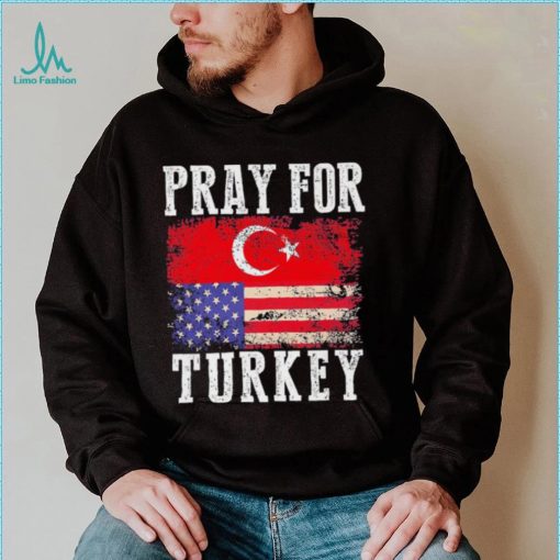 American Pray For Turkey Shirt