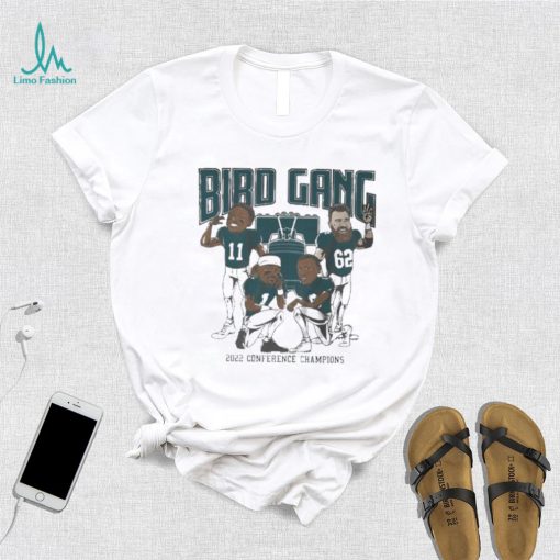 Bird Gang Philadelphia Eagles Conference Champions Caricatures Shirt