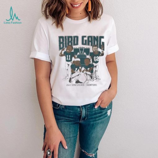 Bird Gang Philadelphia Eagles Conference Champions Caricatures Shirt