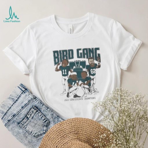 Bird Gang Philadelphia Eagles Conference Champions Caricatures Shirt