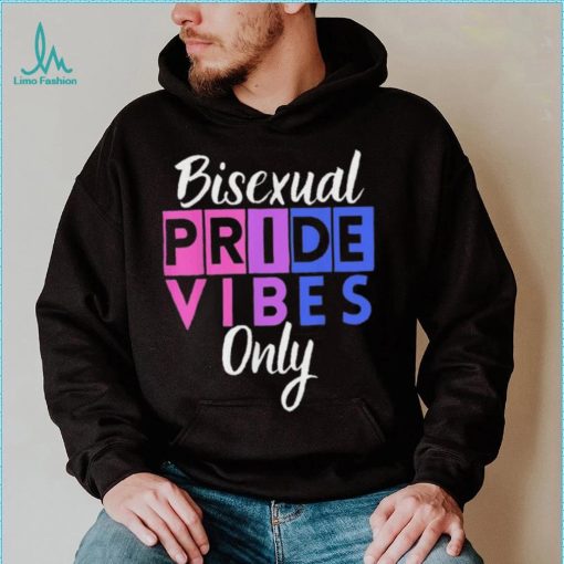 Bisexual Pride Vibes Only Lgbtqia Shirt