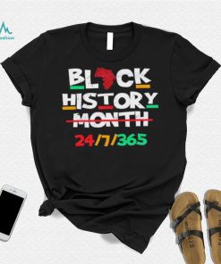 Black Heritage Black History Month 24 7 Proud Shirt