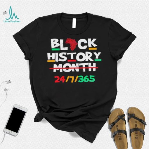 Black Heritage Black History Month 24 7 Proud Shirt