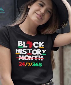 Black Heritage Black History Month 24 7 Proud Shirt