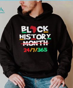 Black Heritage Black History Month 24 7 Proud Shirt