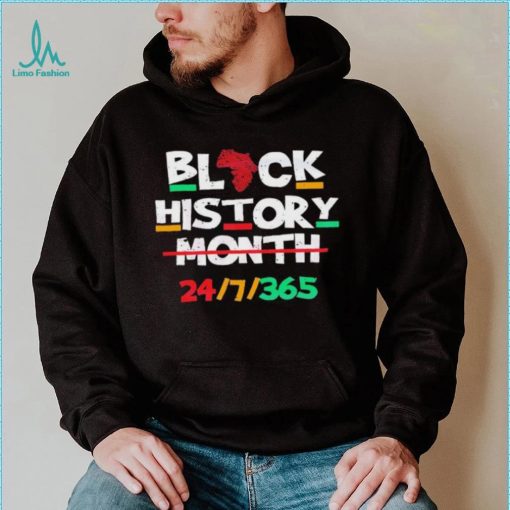 Black Heritage Black History Month 24 7 Proud Shirt