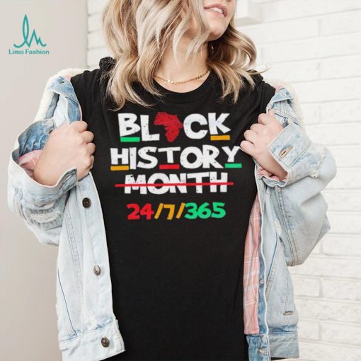 Black Heritage Black History Month 24 7 Proud Shirt