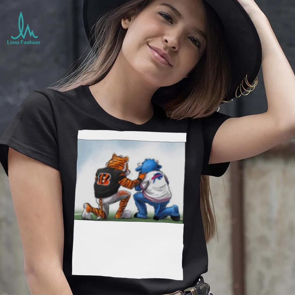 Buffalo bills vs Bengals cartoon  Classic T-Shirt for Sale by