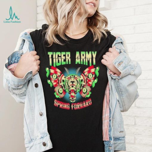 Butterfly Tiger American Psychobilly Band Tiger Army Shirt